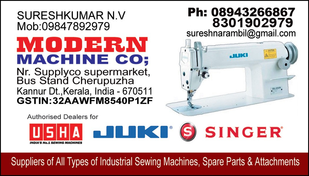 MODERN MACHINE CO; CHERUPUZHA